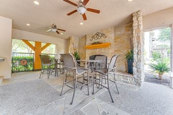 Covered patio